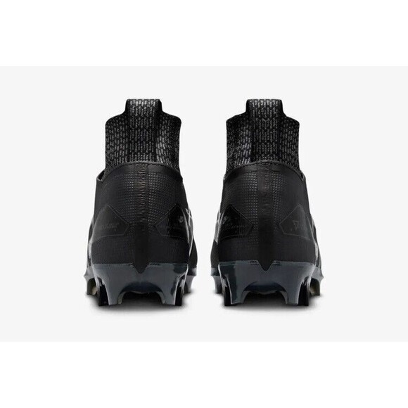 Nike Alpha Menace Elite 3 Black Football Cleats CT6648-010 Men’s Size 8.5 - Picture 6 of 10